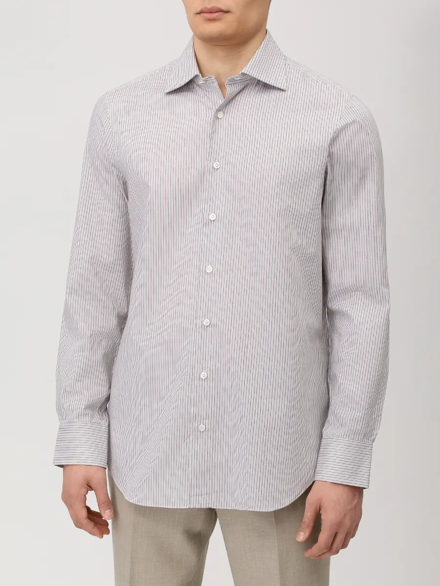 Рубашка Regular Fit хлопковая