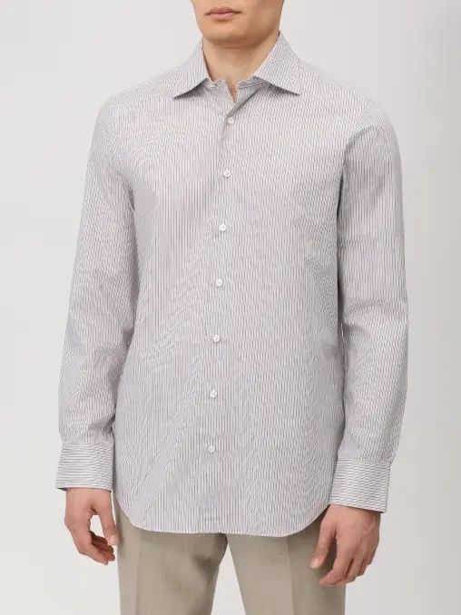 Рубашка Regular Fit хлопковая CESARE ATTOLINI