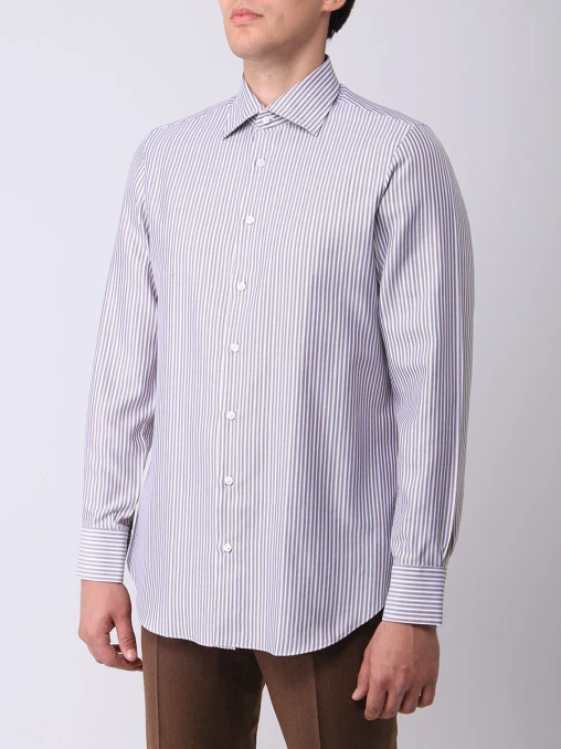 Рубашка Regular Fit в полоску CESARE ATTOLINI