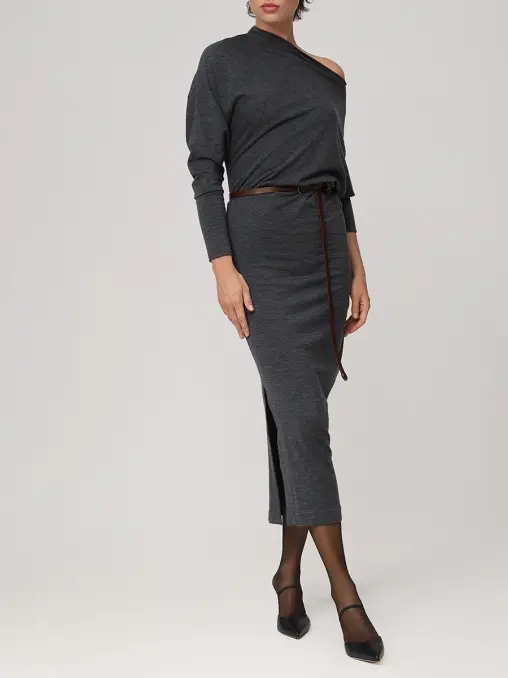 Платье шерстяное BRUNELLO CUCINELLI