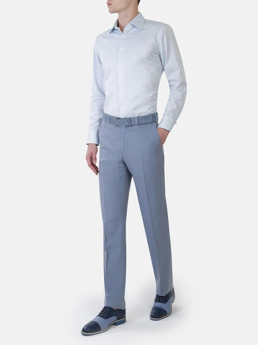 Рубашка хлопковая Regular Fit CANALI