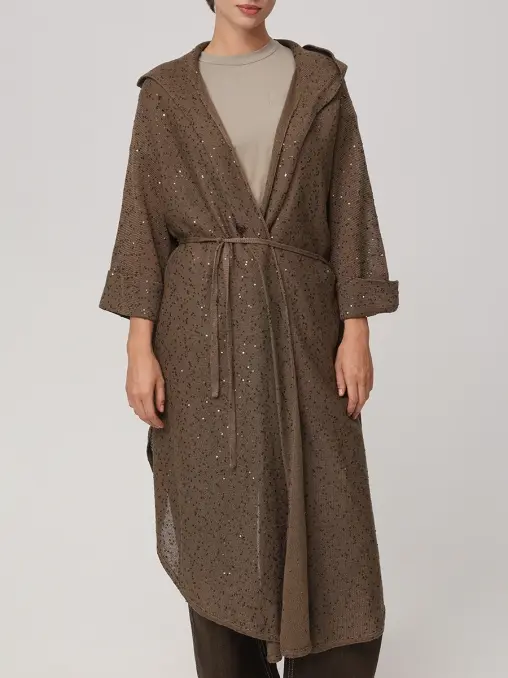 Кардиган с пайетками BRUNELLO CUCINELLI