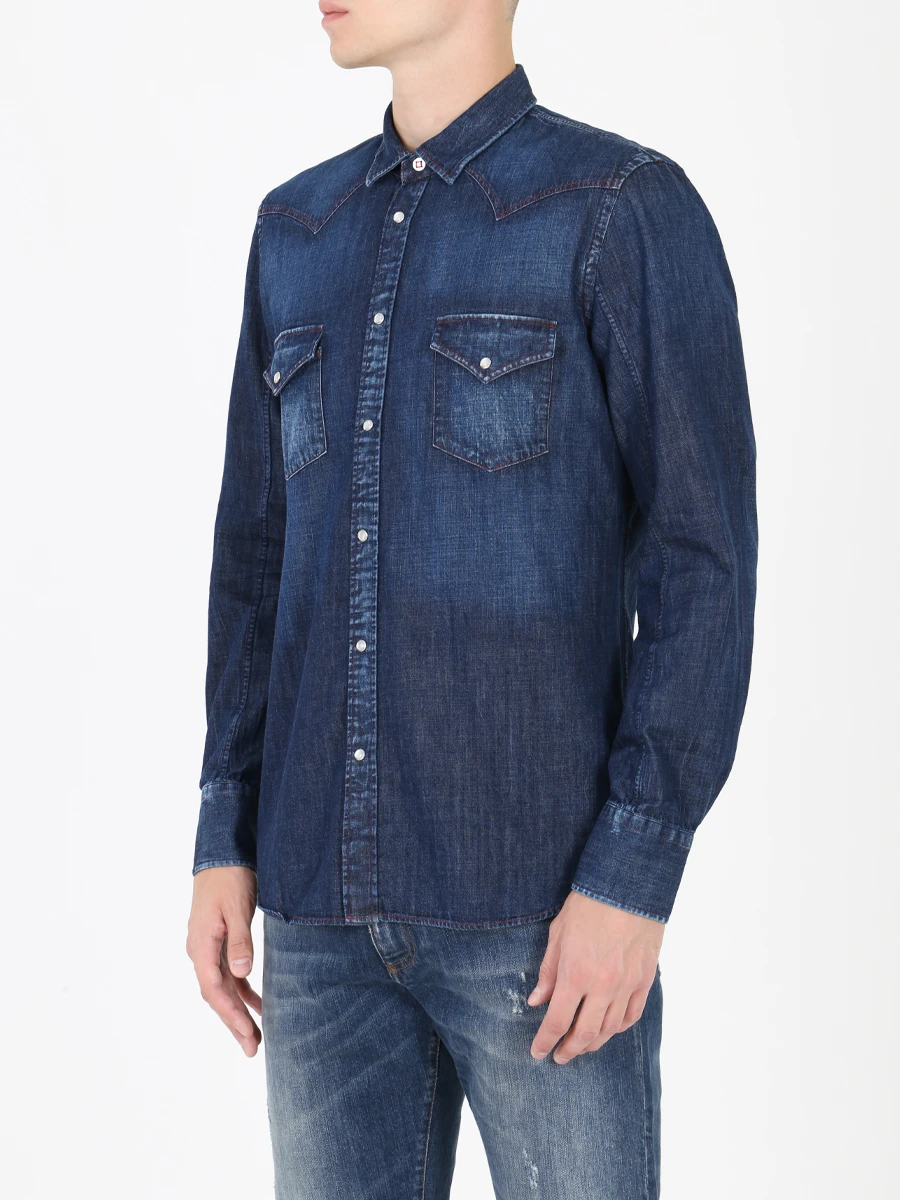 Джинсовая рубашка