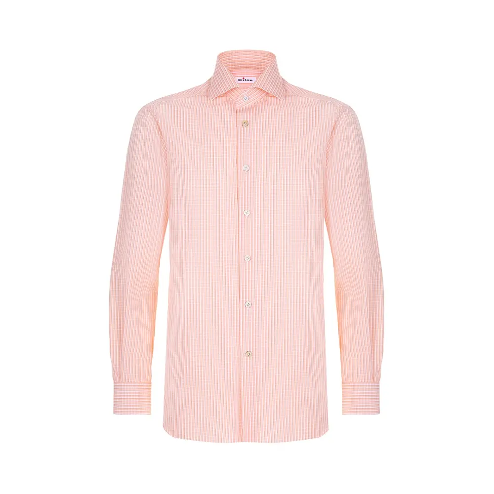 Рубашка хлопковая Slim Fit