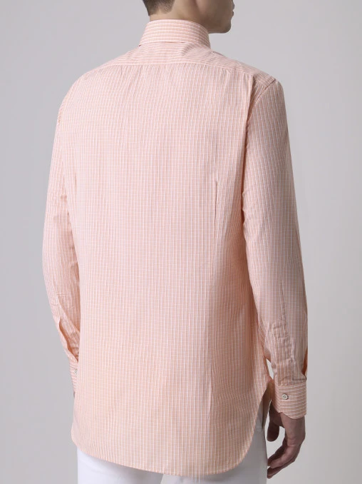 Рубашка хлопковая Slim Fit KITON