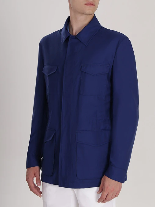 Куртка классическая кашемировая KITON