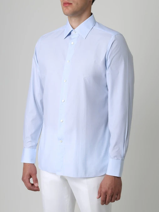 Рубашка хлопковая Tailored Fit ZEGNA