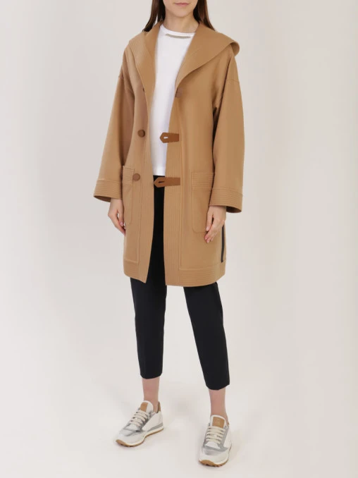 Двустороннее пальто из кашемира LORO PIANA