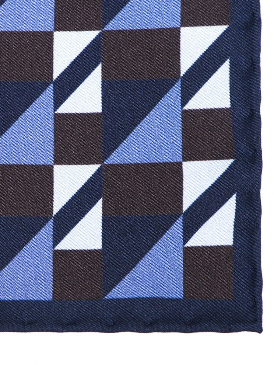 Платок шелковый с принтом