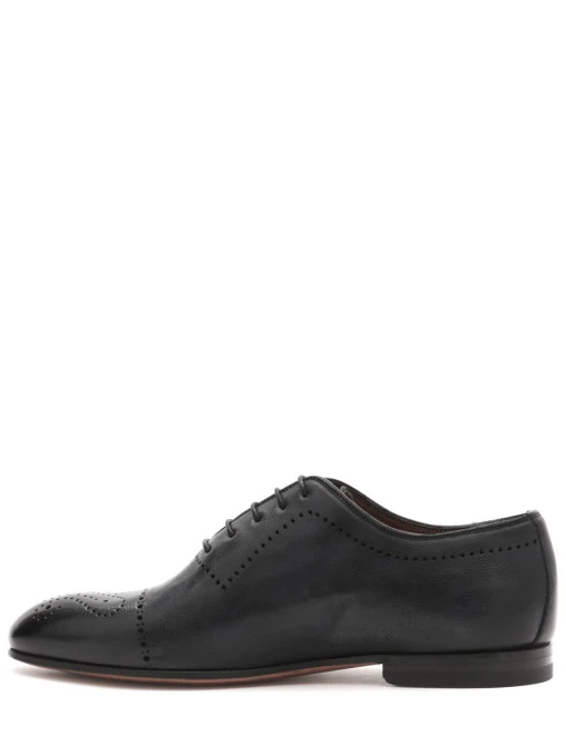 Кожаные туфли-оксфорды BONTONI
