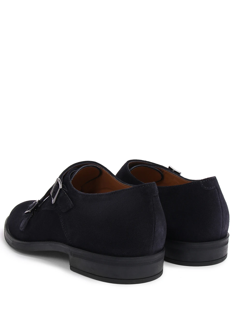 Туфли-монки замшевые