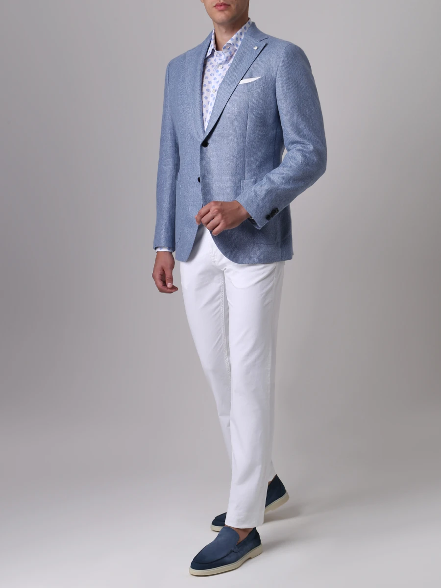 Пиджак однотонный