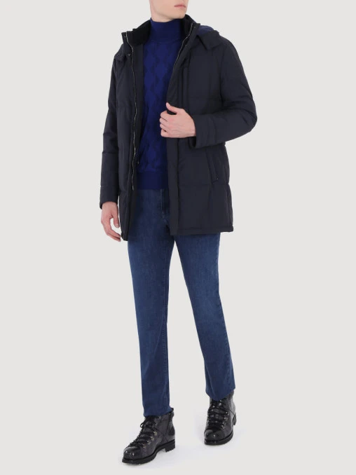Водолазка из смесовой шерсти BERTOLO LUXURY MENSWEAR