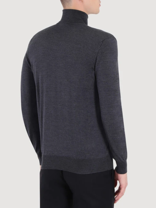 Водолазка из смесовой шерсти BERTOLO LUXURY MENSWEAR