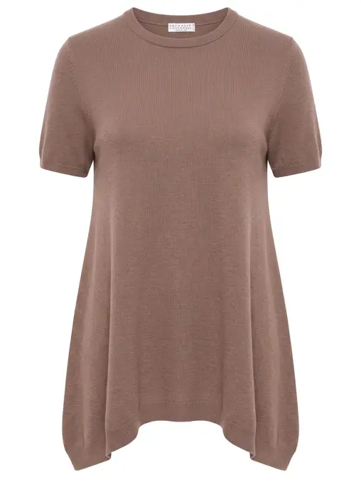 Футболка из кашемира BRUNELLO CUCINELLI