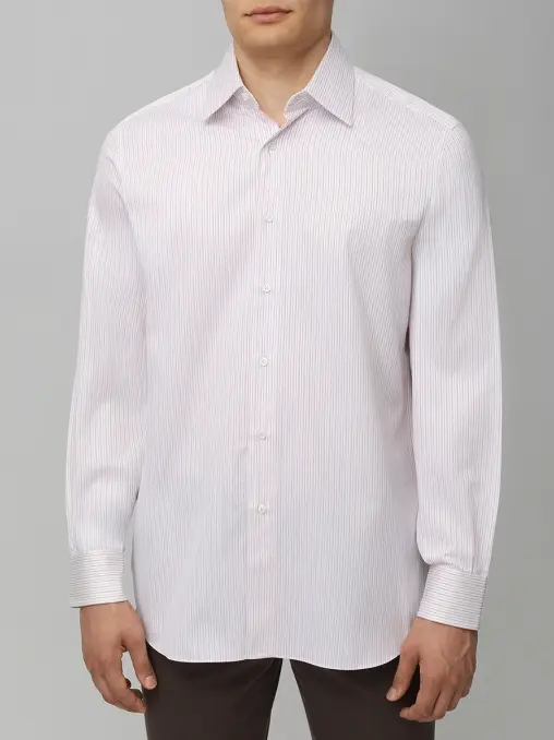 Рубашка Slim Fit хлопковая BRIONI