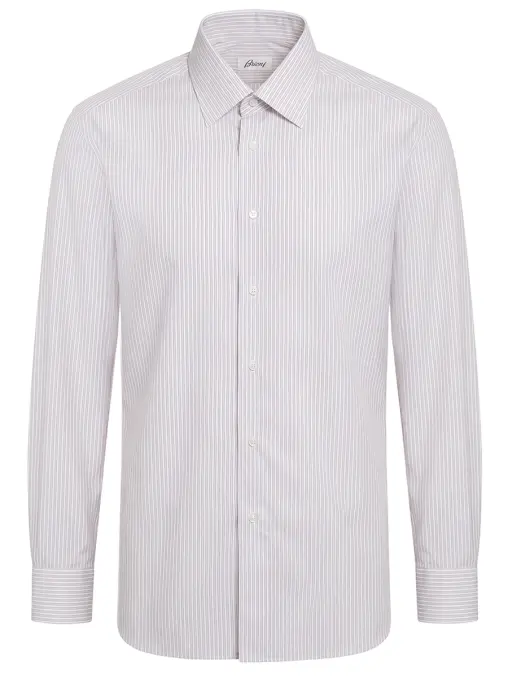 Рубашка Slim Fit хлопковая BRIONI