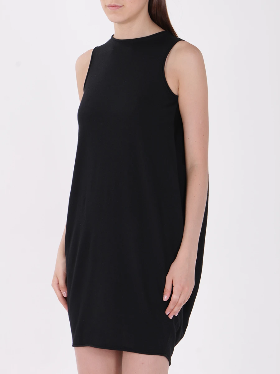 Платье-кокон из шерсти