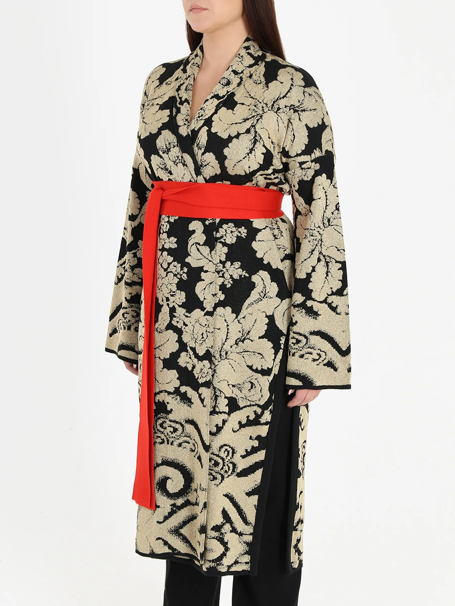 Кардиган-кимоно из шерсти