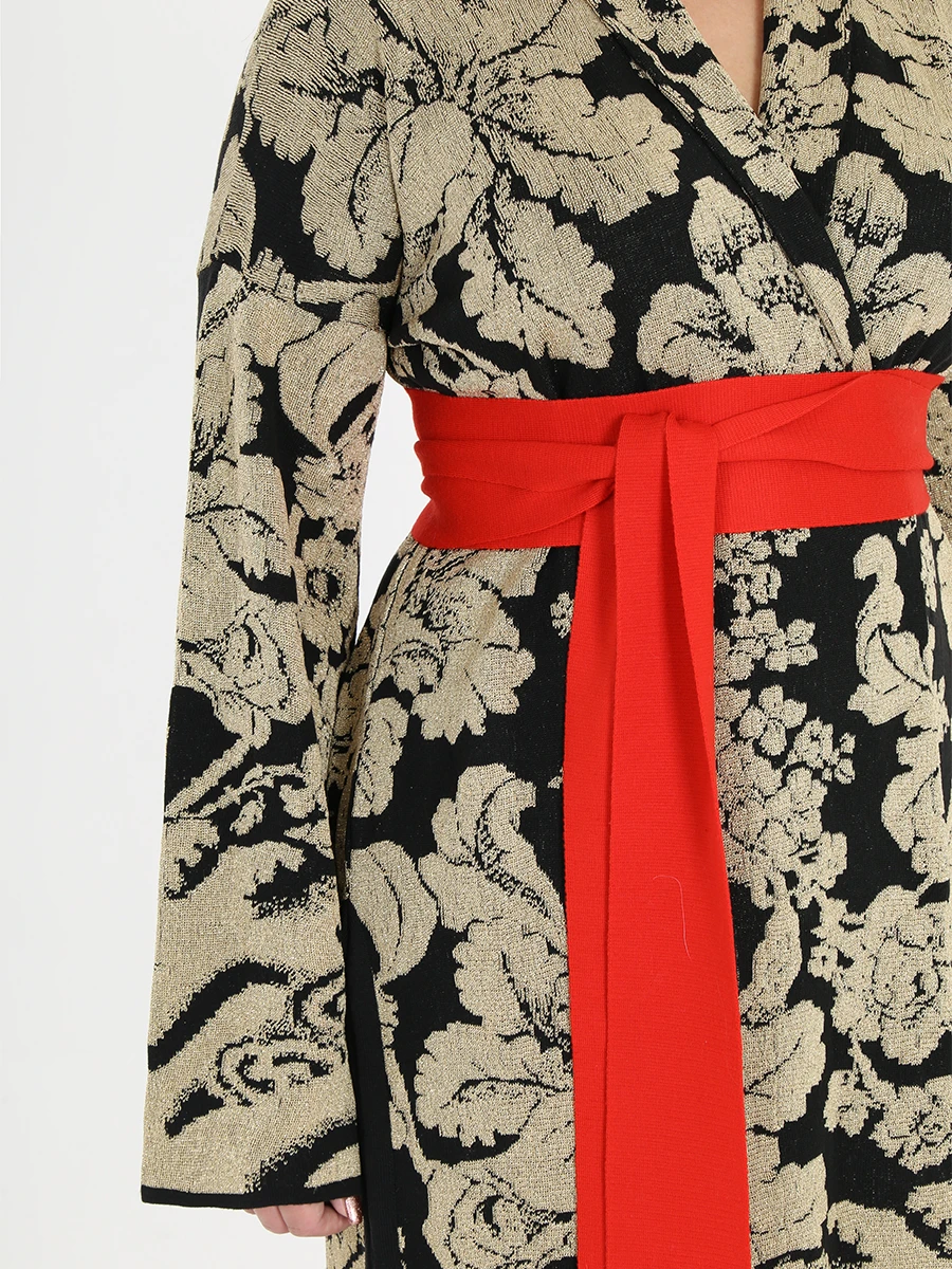 Кардиган-кимоно из шерсти