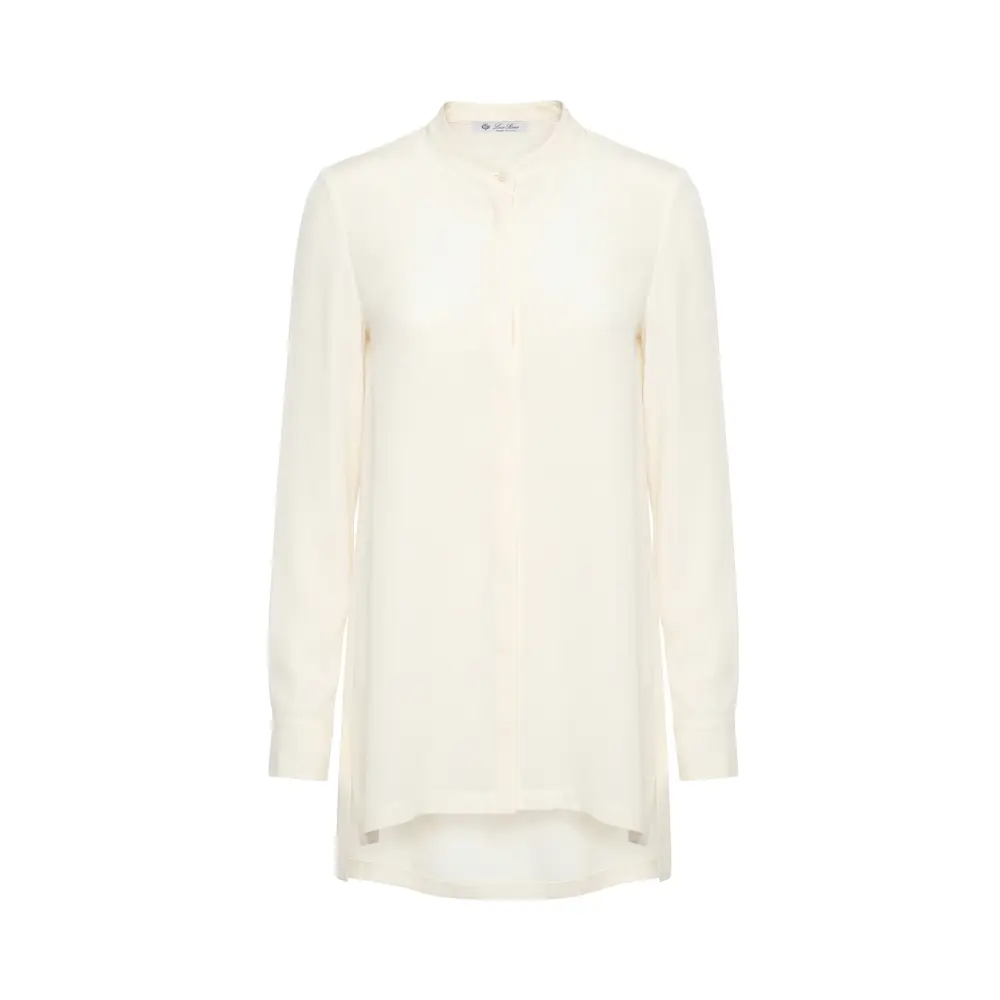 Блуза шелковая
