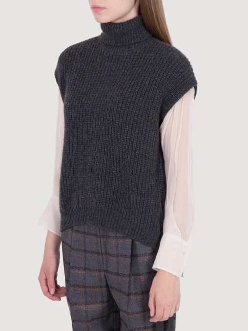 Кашемировый жилет BRUNELLO CUCINELLI