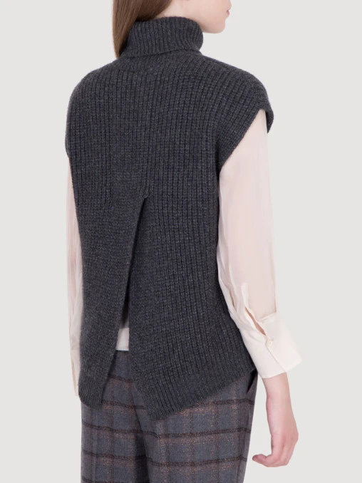 Кашемировый жилет BRUNELLO CUCINELLI