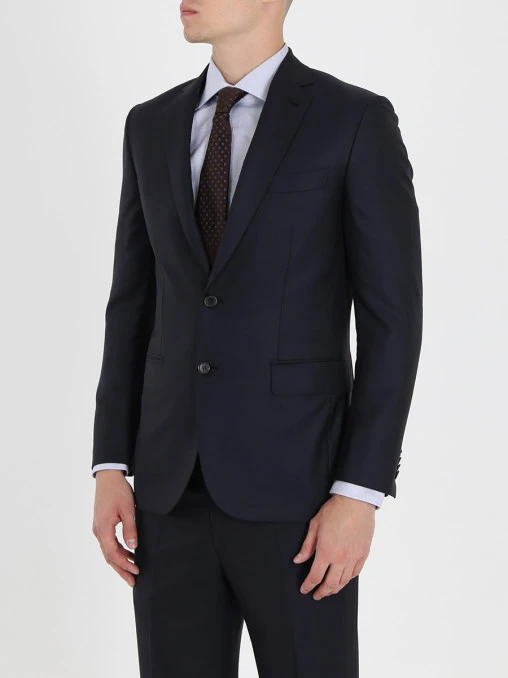 Классический костюм из шерсти BRIONI
