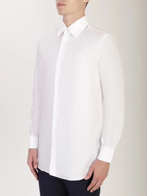 Рубашка Regular Fit хлопковая BRIONI