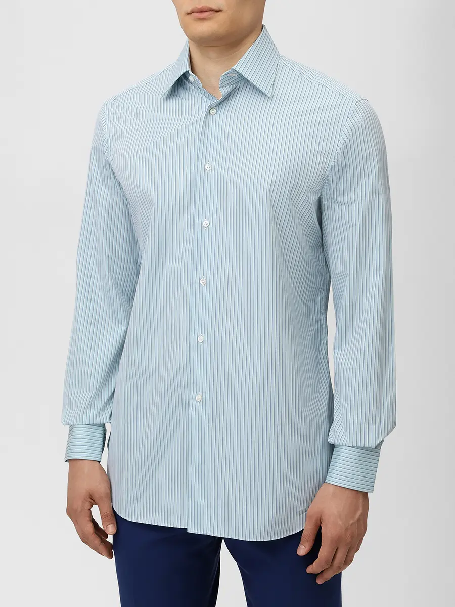 Рубашка Slim Fit хлопковая
