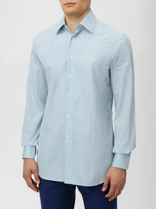 Рубашка Slim Fit хлопковая BRIONI