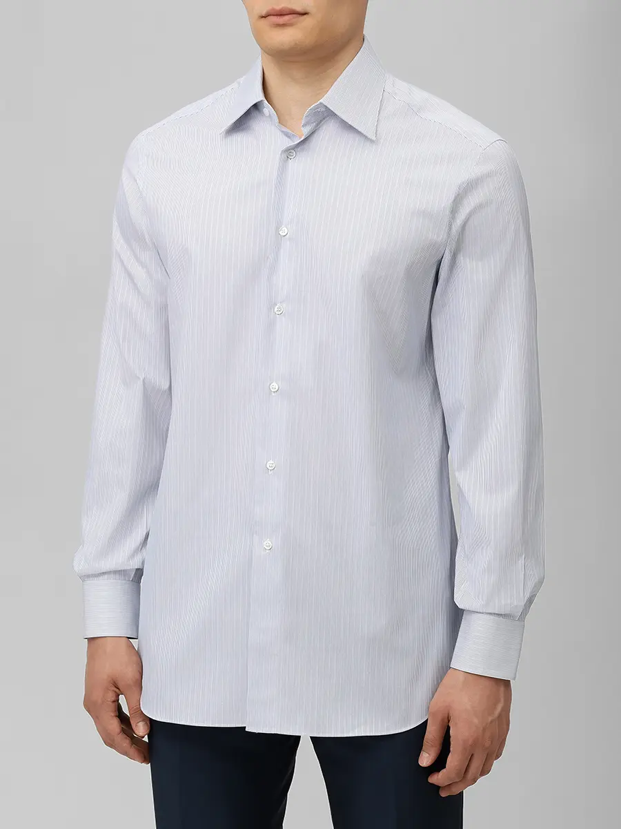 Рубашка Slim Fit хлопковая