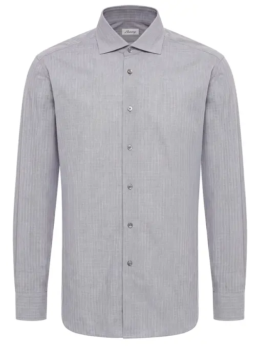 Рубашка Slim Fit хлопковая BRIONI