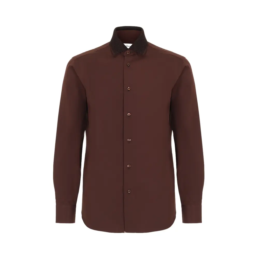 Рубашка Slim Fit хлопковая