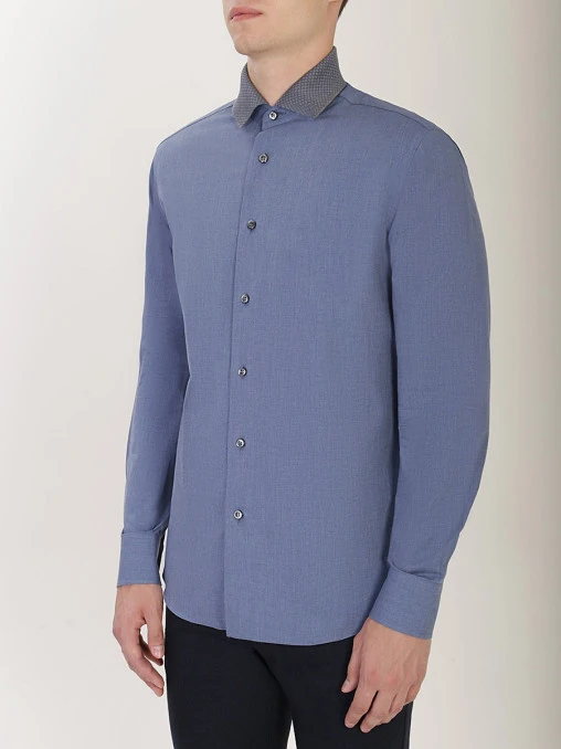 Рубашка Regular Fit хлопковая BRIONI