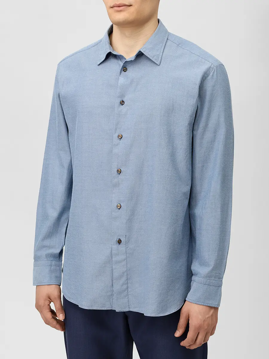 Рубашка Regular Fit хлопковая