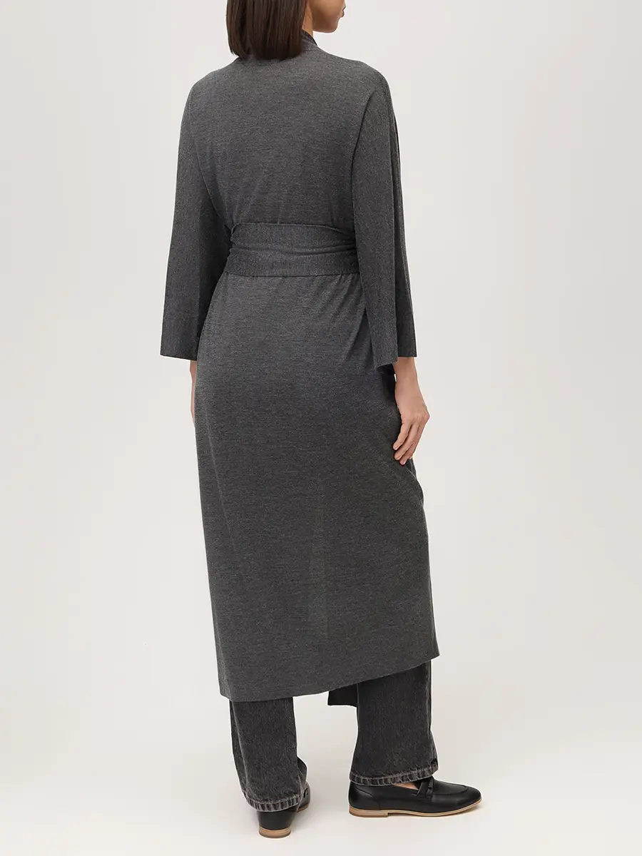 Кардиган из кашемира и шелка