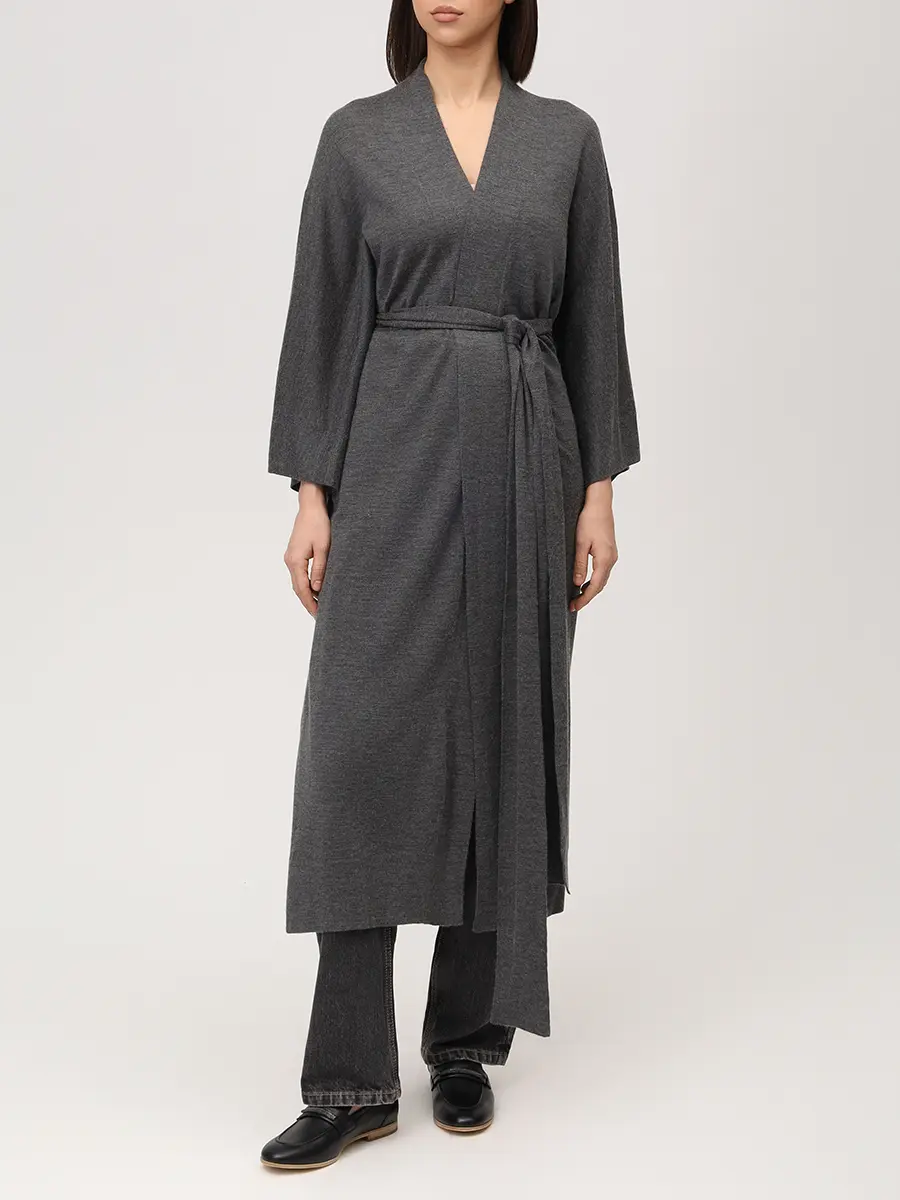 Кардиган из кашемира и шелка