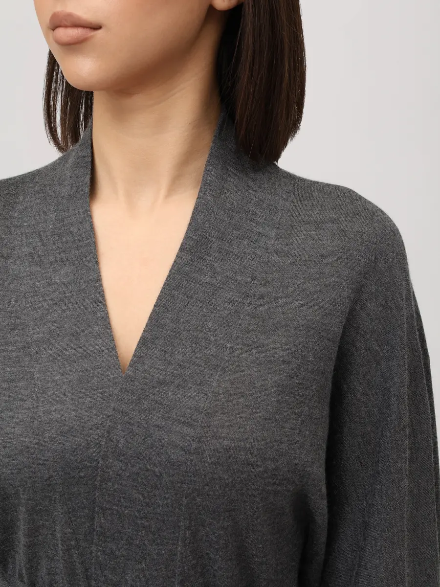 Кардиган из кашемира и шелка