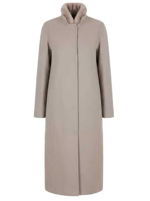 Пальто и меховой жилет MANZONI 24