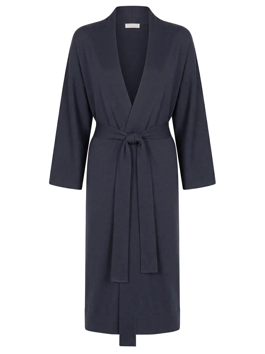 Кардиган из кашемира и шелка