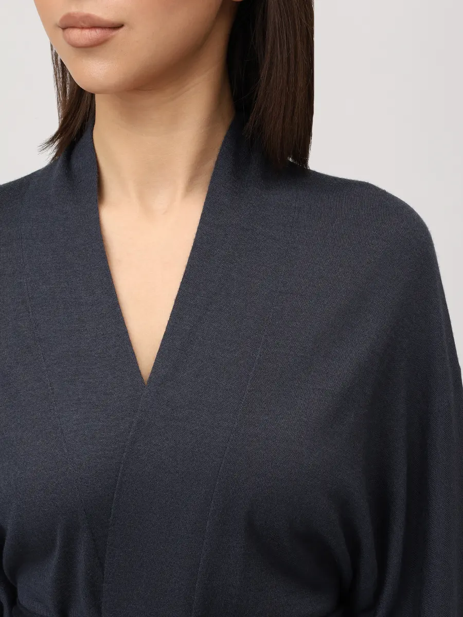 Кардиган из кашемира и шелка