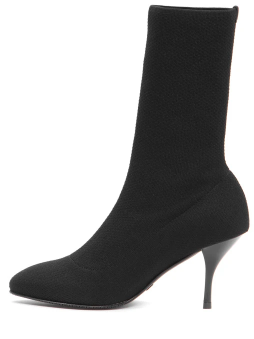 Текстильные ботильоны Violetta STUART WEITZMAN