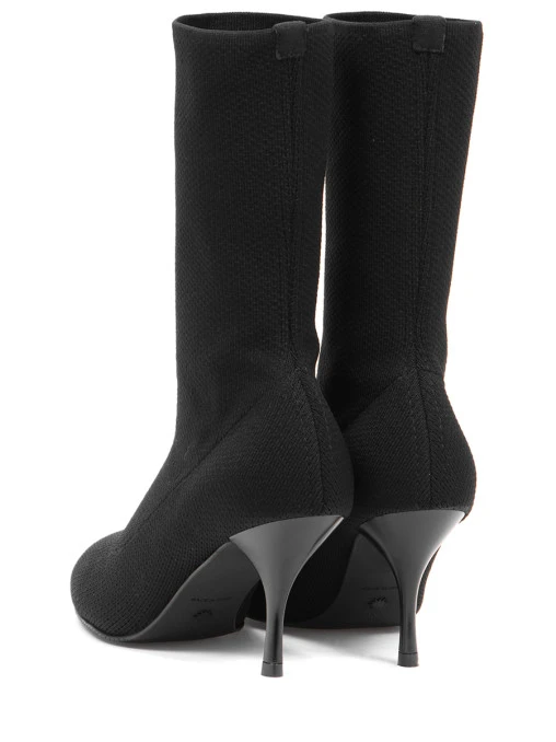 Текстильные ботильоны Violetta STUART WEITZMAN