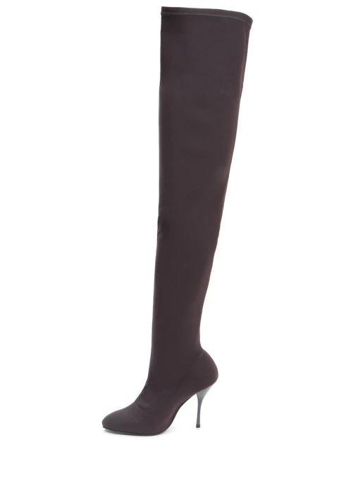 Текстильные ботфорты Shiloh STUART WEITZMAN
