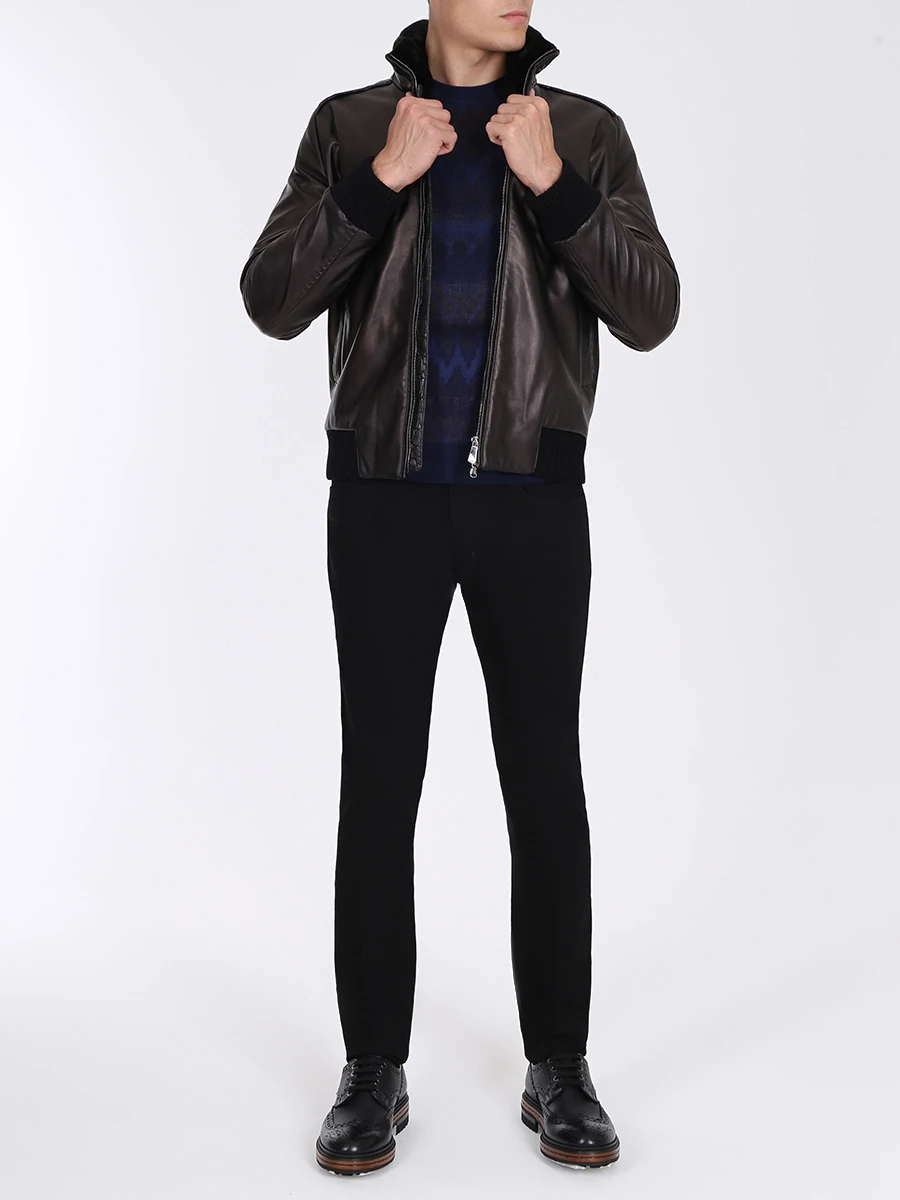 Куртка кожаная