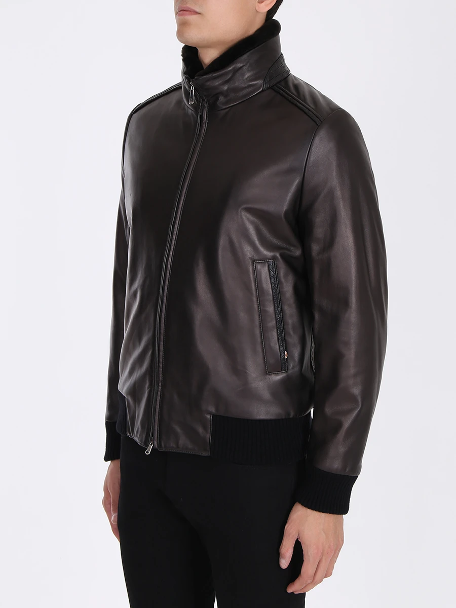 Куртка кожаная