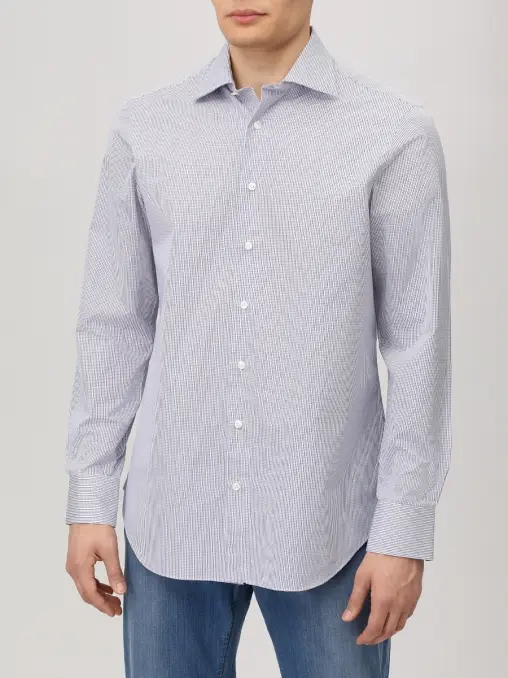 Рубашка Regular Fit хлопковая CESARE ATTOLINI