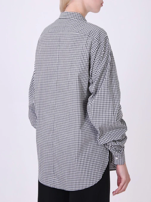 Рубашка объемная в клетку PHILLIP LIM