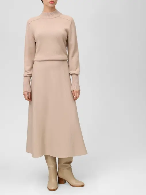 Платье комбинированное LORO PIANA